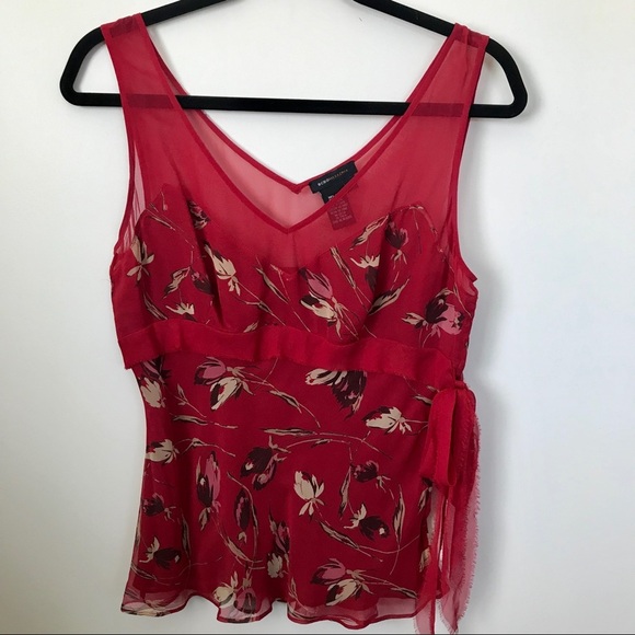 ✨2 for $25 BCBG MaxAzria silk blouse - Picture 1 of 3